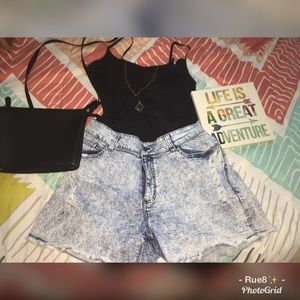 Forever 21 Jean Sand Washed Shorts🤖